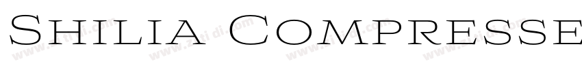 Shilia Compressed Li字体转换